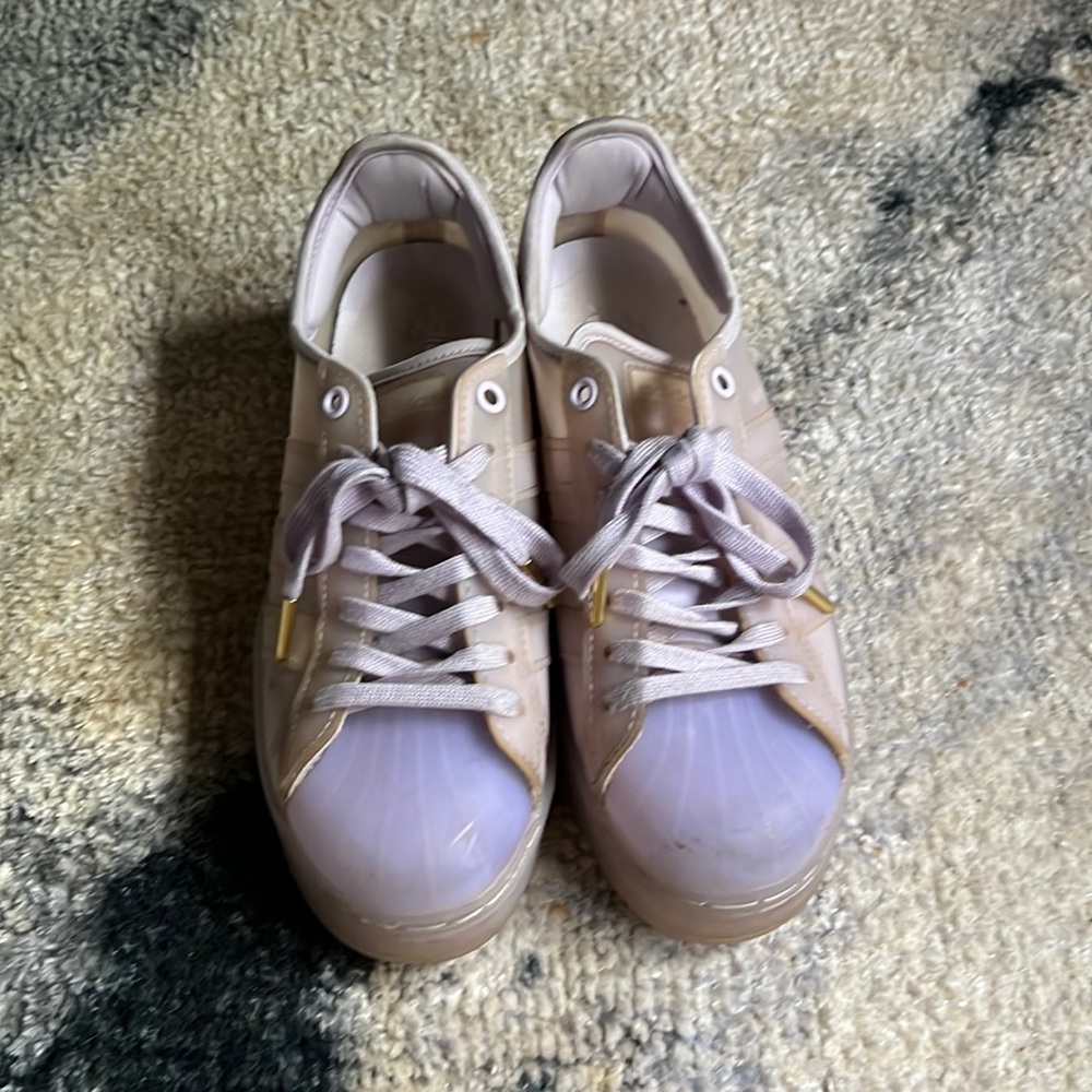 Adidas superstar jelly sneakers size 7